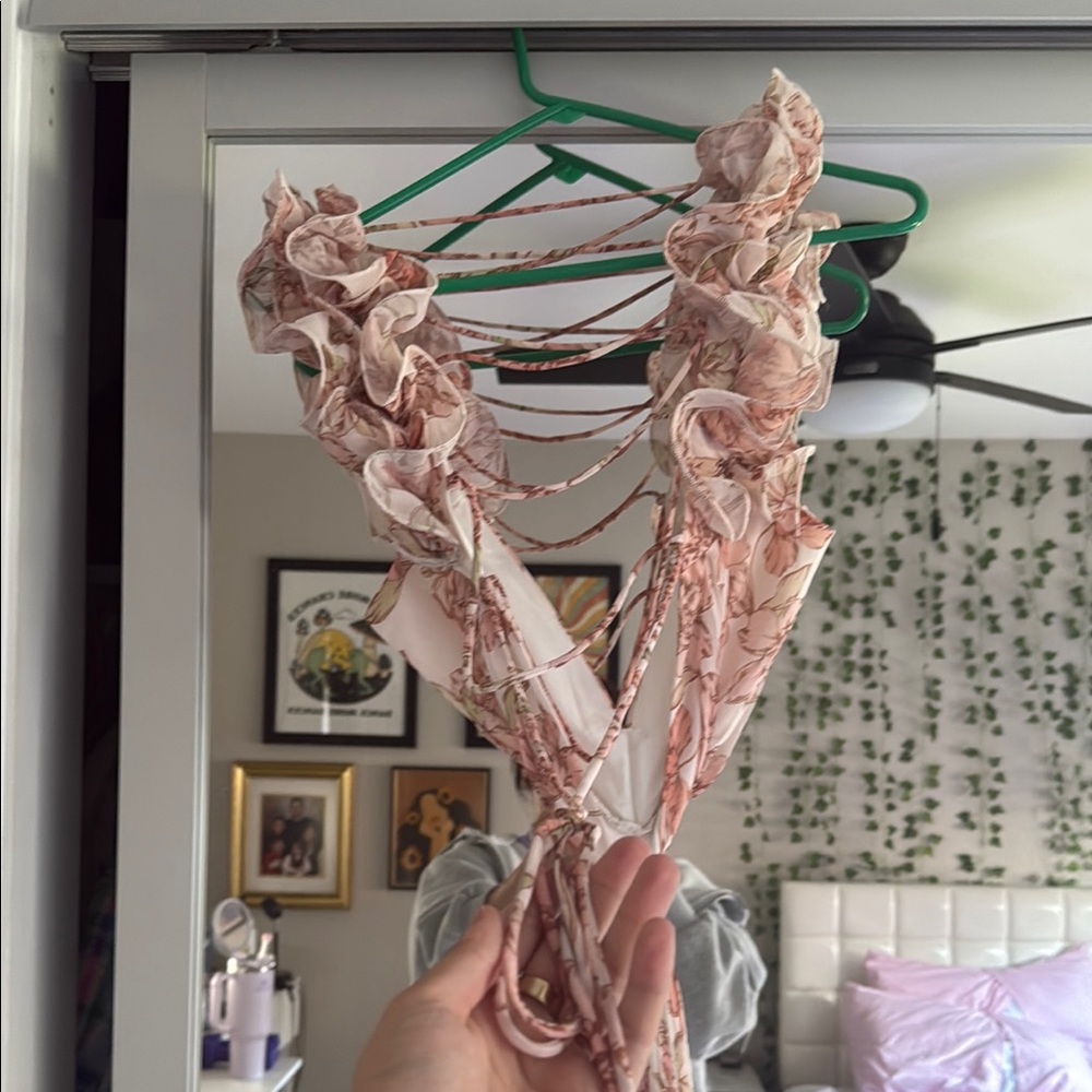 Floral Pink Maxi Dress - Picture 6 of 9